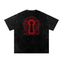 Load image into Gallery viewer, LIMITED EDITION BLUURED OUT Snow Washed Oversized Cotton T-Shirt
