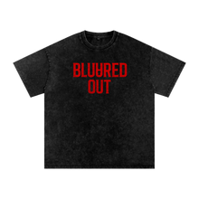 Load image into Gallery viewer, LIMITED EDITION BLUURED OUT Snow Washed Oversized Cotton T-Shirt
